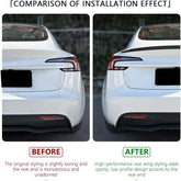 For Tesla Model Y Juniper 2025 Newest 100% Real Carbon Fiber Spoiler High Performance 2024 Model3 Highland Trunk Wings Accessory